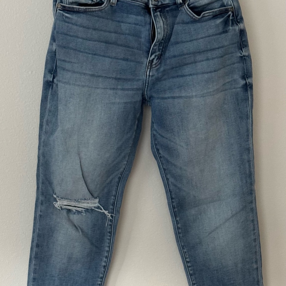 KanCan Women's Straight Leg Jeans - Blue